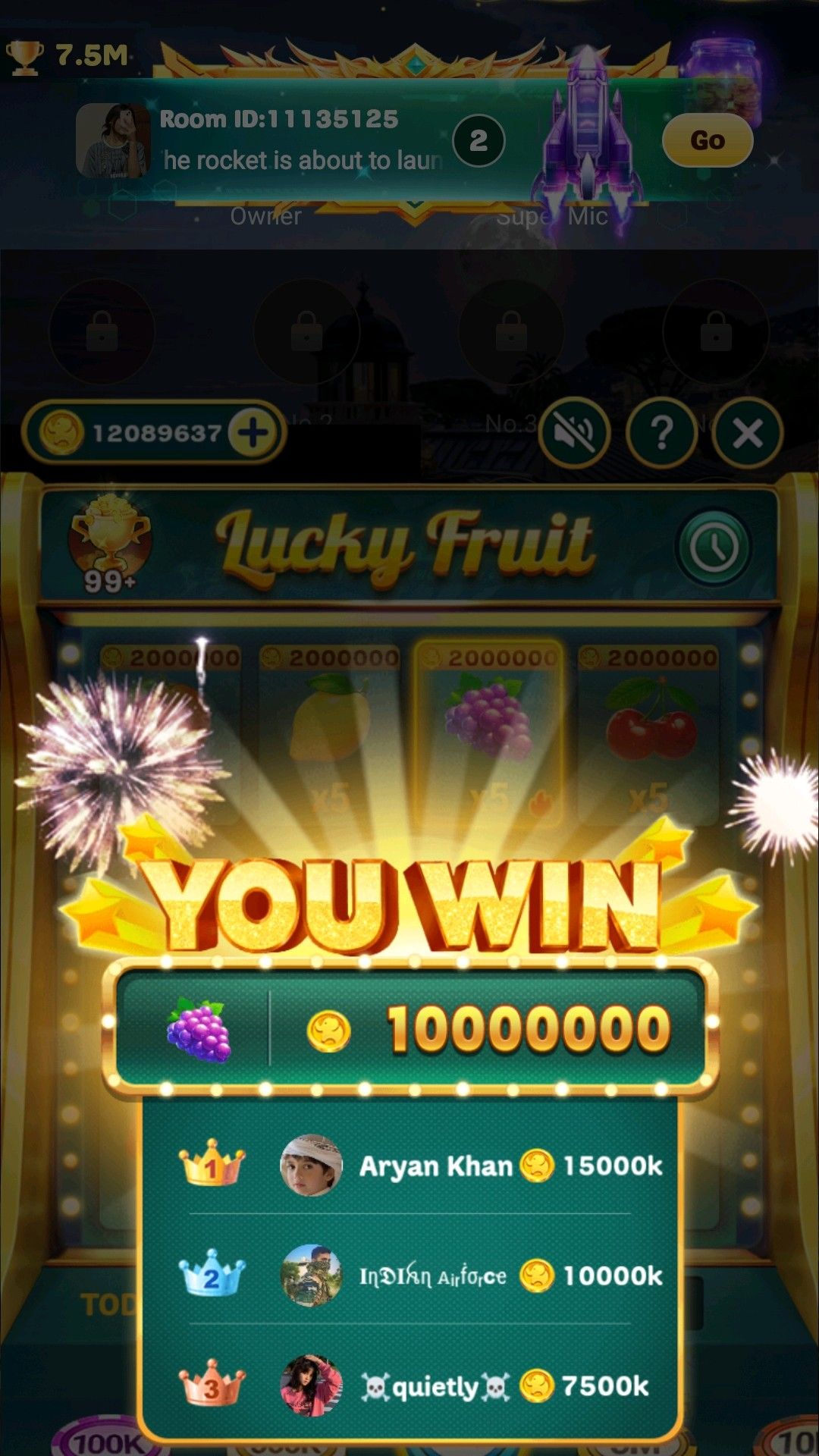 Lucky Roulette game